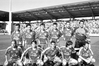 Once del Numancia del curso 98-99.