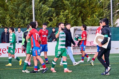 La Ciudad Deportiva acogió el derbi de Regional entre el CD Numancia B y el CD San José.