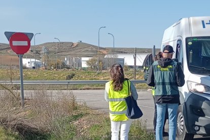 Inspección de Trabajo en Zayas de Báscones.