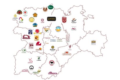 Denominaciones y distinciones en Castilla y León, a falta de situar el Torrezno de Soria.