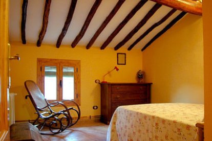Habitación de un establecimiento hostelero en Soria.