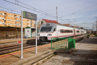 Estación de tren de Arcos de Jalón.