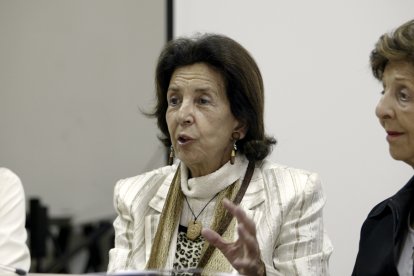 Carmen Cerrada, en una imagen de archivo de 2007, siendo presidenta de la Asociación del Padre Olaran.
