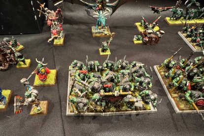 Miniaturas pintadas con maestría en el Casino