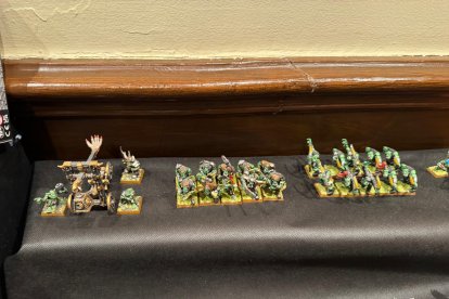 Miniaturas pintadas con maestría en el Casino