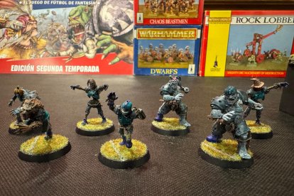 Miniaturas pintadas con maestría en el Casino