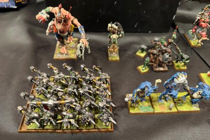 Miniaturas pintadas con maestría en el Casino