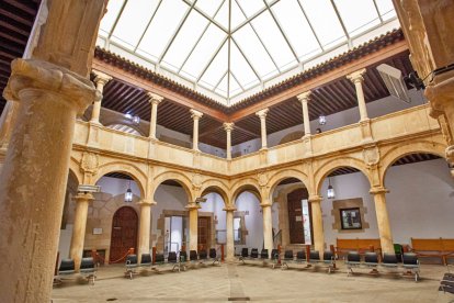 El palacio de los Condes de Gómara es la sede de los juzgados de Soria.