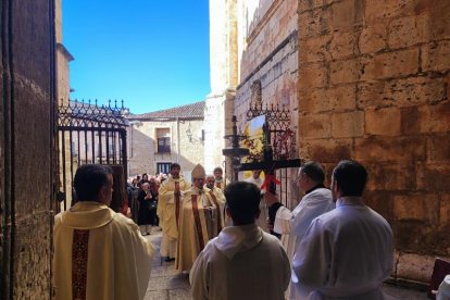 Entrada a la Catedral.