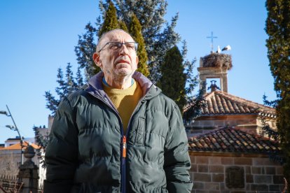 Luis Jacinto Ortega, esta mañana en la Dehesa.