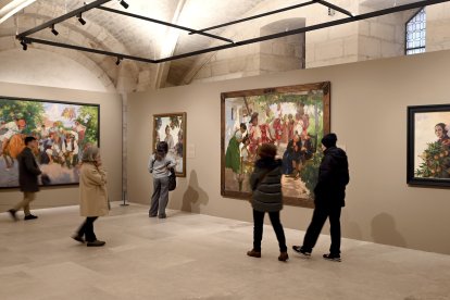 Exposición 'Pintar sin miedo. Joaquín Sorolla y la Valencia de 1900'.