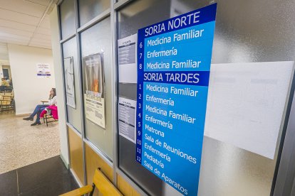 Centro de salud de Soria Norte en la capital.