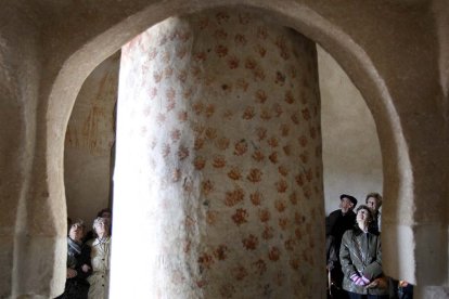 Interior de la ermita de San Baudelio.