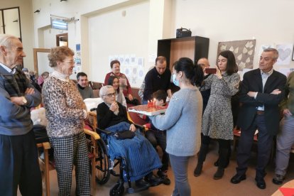 Raimunda Vivaracho celebra su centenario.
