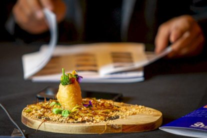 Uno de los platos de la Tapa Micológica.