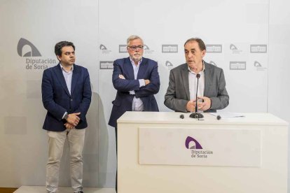 Eduard Mundet, Jorge Tarragó y Benito Serrano.