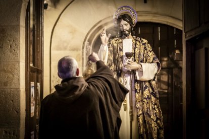 Un traslado solemne hasta la Concatedral de San Pedro