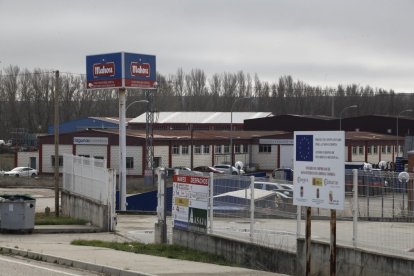 Industrias y empresas en San Esteban de Gormaz en una imagen de archivo.
