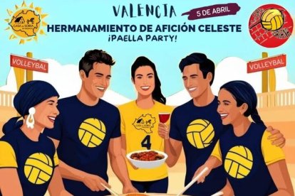 Animación por todo lo alto para el partido del Grupo Herce en Valencia.