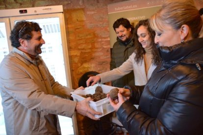 Esta campaña se han puesto a la venta 230 lotes de trufas.