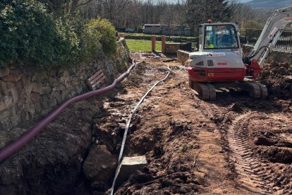 Obras en Pedrajas.