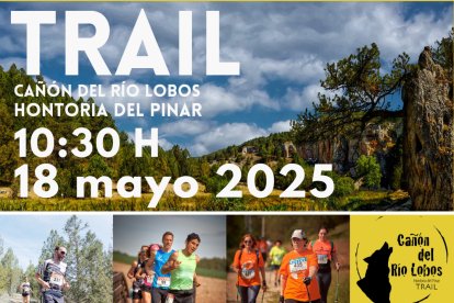 Cartel de la prueba que se celebrará en Hontoria del Pinar el próximo mes de mayo.