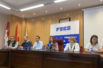 Reunión de FOES con empresarios de la zona de San Esteban de gormaz.