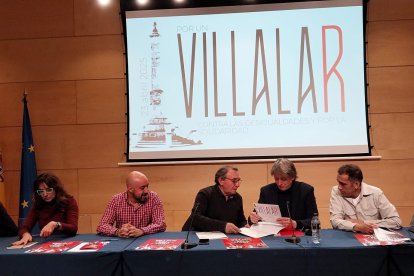 Algunos de los firmantes del Manifiesto de Villalar de 2025.