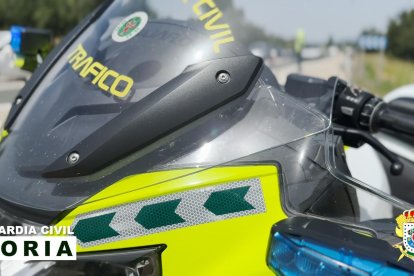 Vehículo de la Guardia Civil de Tráfico.