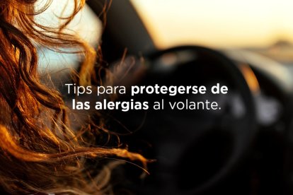 La DGT lanza una serie de consejos para los conductores con alergias estacionales.