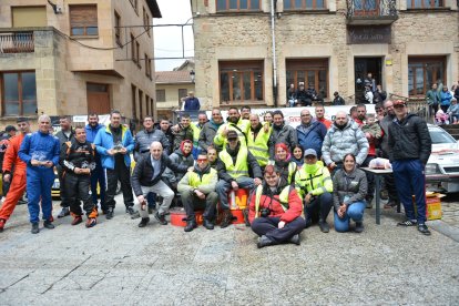 Participantes en la Subida a Castroviejo que organiza la Escudería Bnnoracing.
