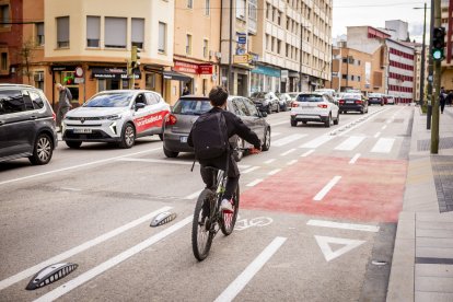 Carril bici de San Benito.
