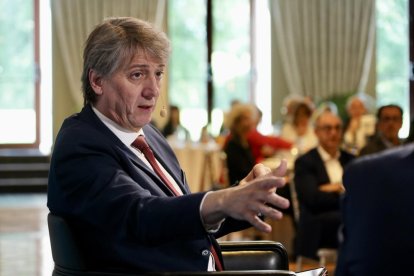 Carlos Martínez, en el Club de Prensa.