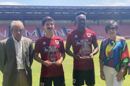Molina, Sanchidrián, Góngora y Carretero en la entrega de los premios Donantes de Sangre.