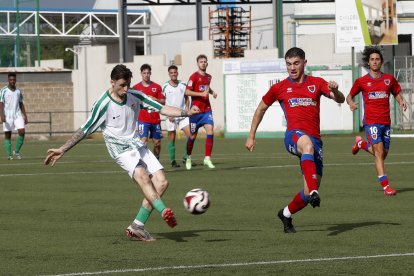 Imagen del partido que se decidía para los rojillos en el último minuto.