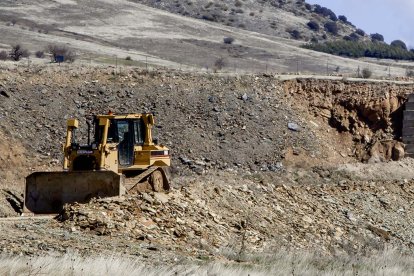 Trabajos en la mina de San Pablo de Borobia.