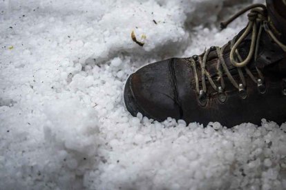 La tormenta dejó inundados ciertos puntos de la ciudad
