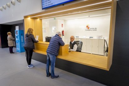 Estación de autobuses de la ciudad.