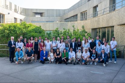 Foto de familia de los miembros de Impulso Agro