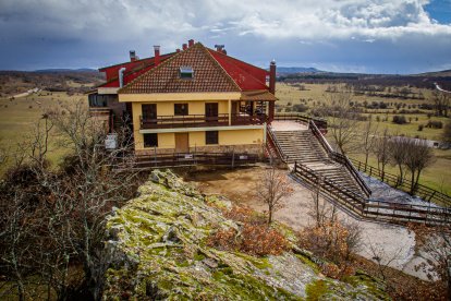 El antiguo hotel Valonsadero.