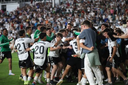 El Burgos Promesas es uno de los equipos que ha ascendido a Segunda Federación este fin de semana.