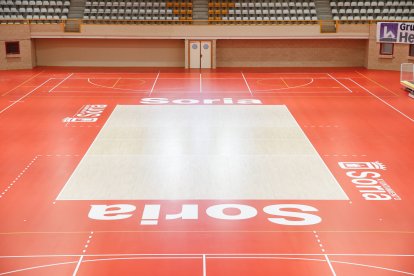 Aspecto de la nueva cancha e instalaciones de Los Pajaritos.