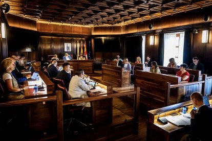 Pleno del Ayuntamiento de Soria.