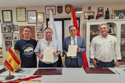 Convenio entre la Diputación de Soria y la Asociación Retógenes.