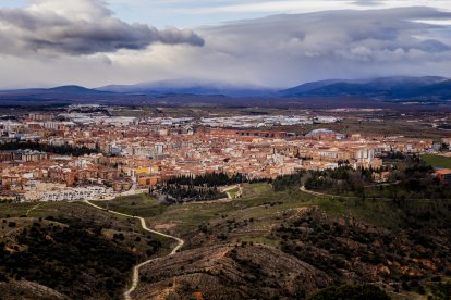 Vista de la capital.