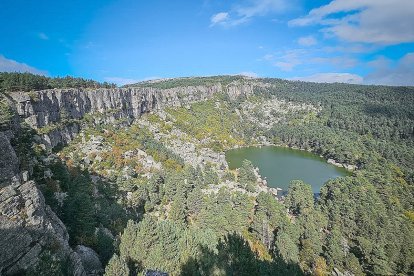 Laguna Negra, paraje emblemático en Soria.