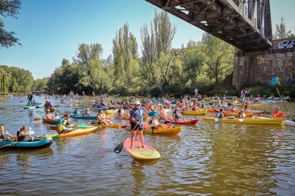 Numerosa participación en la Travesía Soria-Los Rábanos.