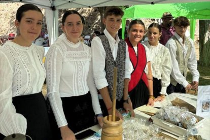 Jornadas de la Mantequilla en Valdeavellano de Tera en una edición anterior.