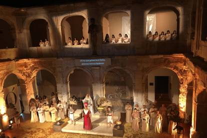 Actuación de la ópera 'Aida', en uno de los programas culturales de la Fundación DEARTE