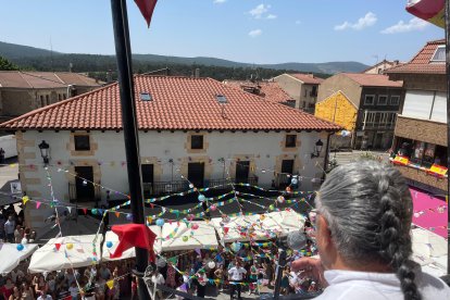 Pregonero de las fiestas de Covaleda.